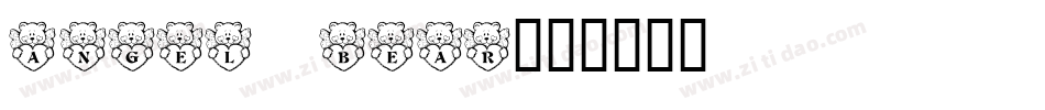 Angel Bear字体转换